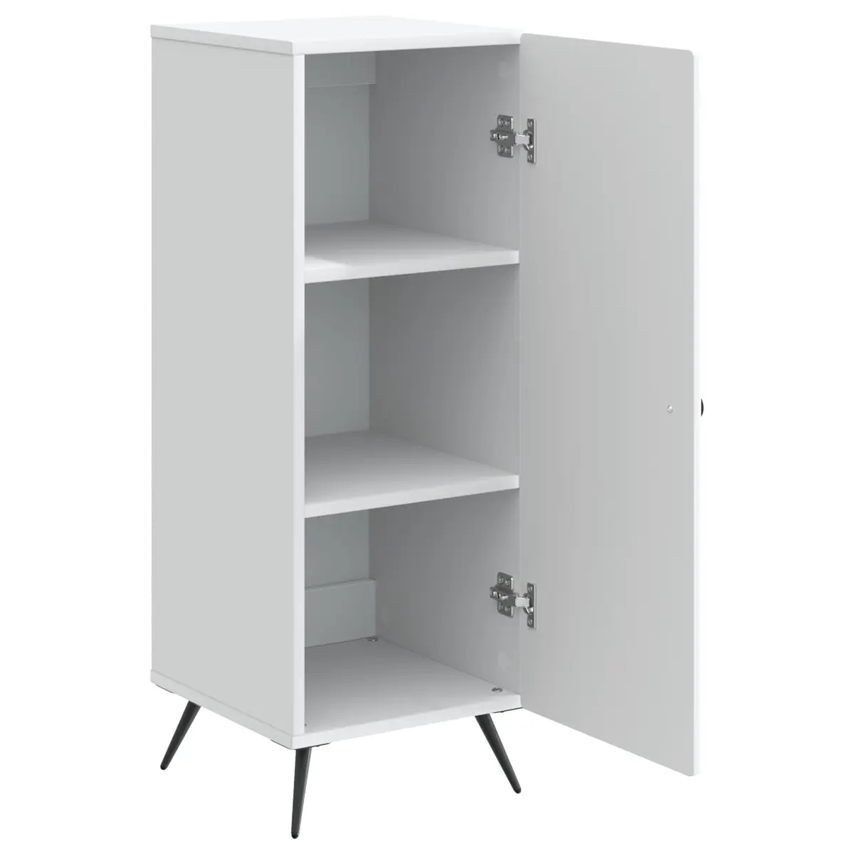 White Buffet Cabinet for Dining Room Storage