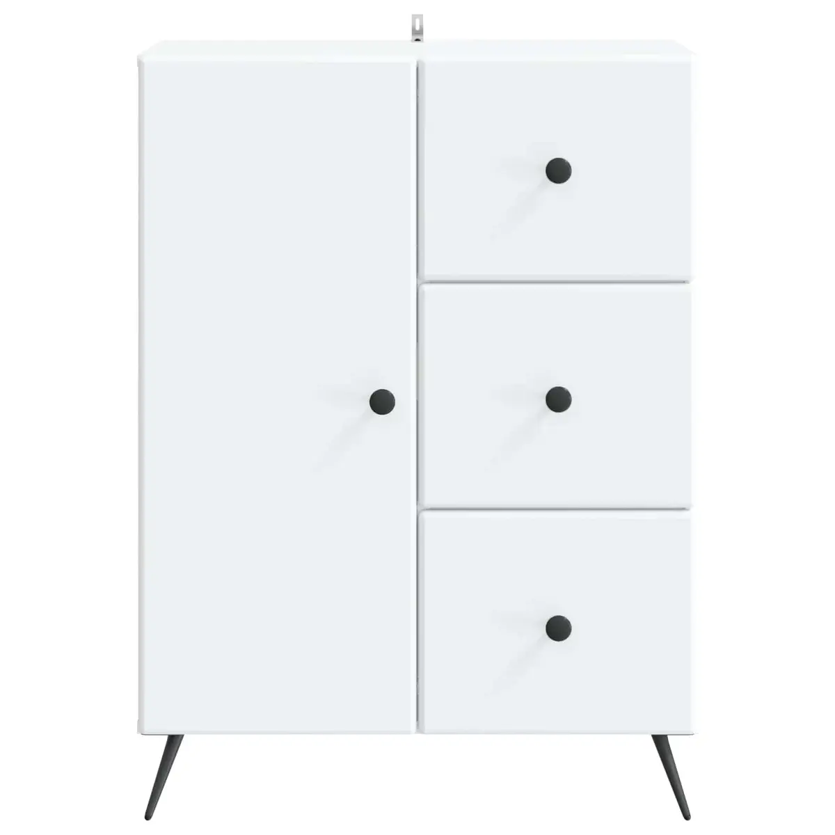 White Sideboard Buffet Cabinet for Dining Rooms