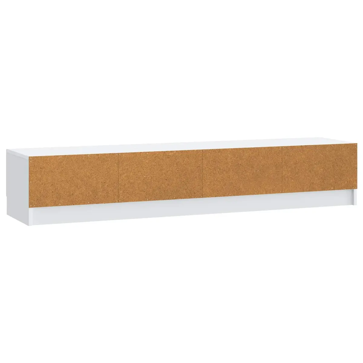 TV Cabinet Engineered Wood 147 x 34.5 x 27 cm White