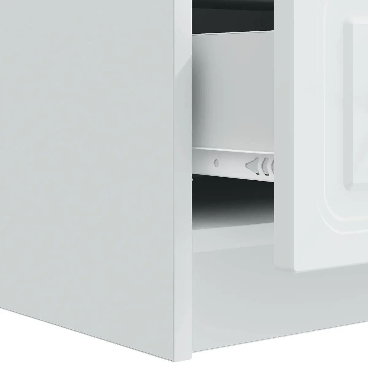 TV Cabinet Engineered Wood 147 x 34.5 x 27 cm White