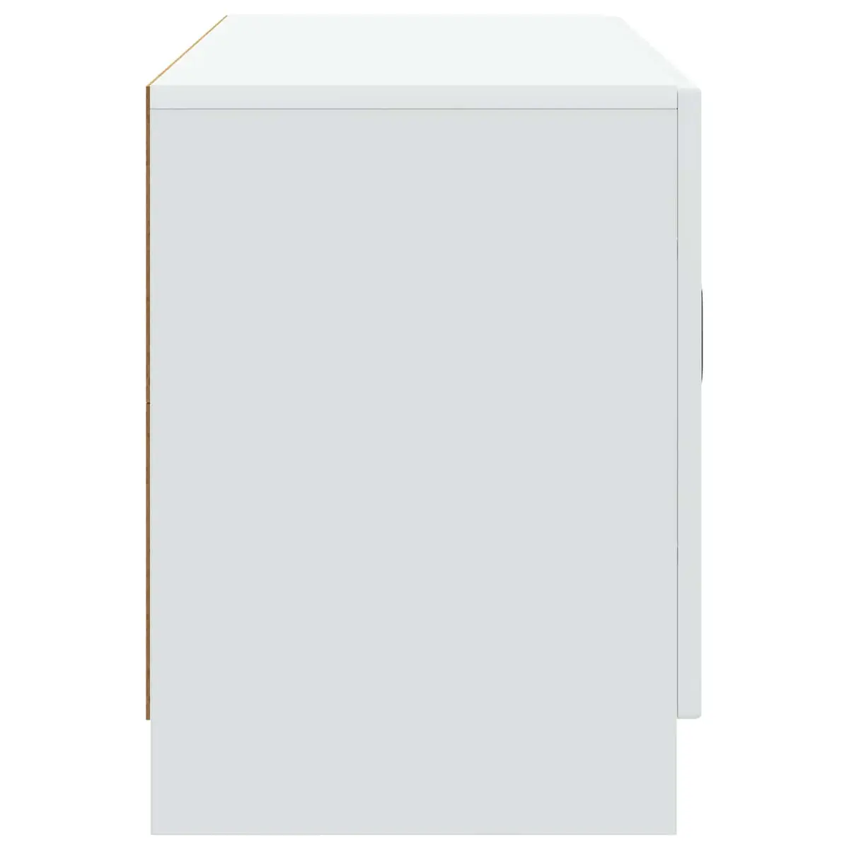 TV Cabinet Engineered Wood 99x34.5x47cm White