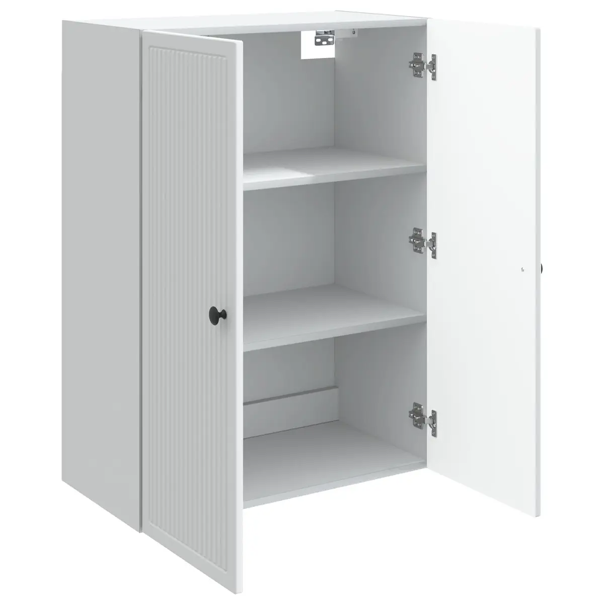 Wall-Mounted Storage Cabinet in White