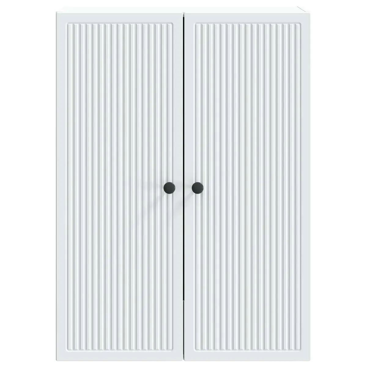 Wall-Mounted Storage Cabinet in White