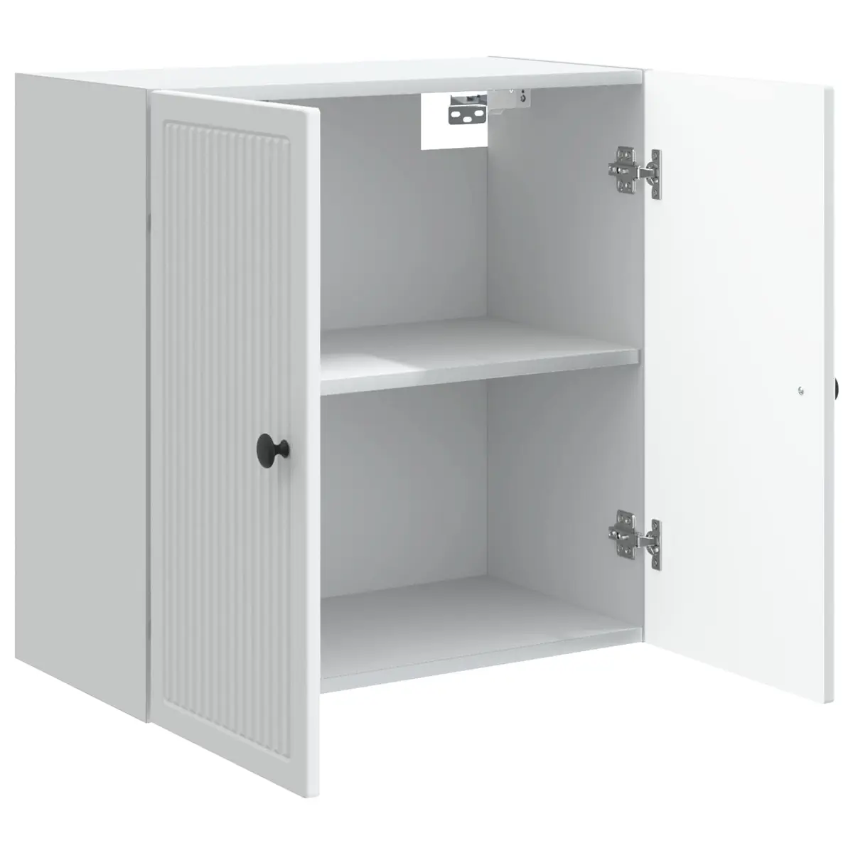 Wall-Mounted Storage Cabinet Engineered Wood 59 x 31 x 60 cm White