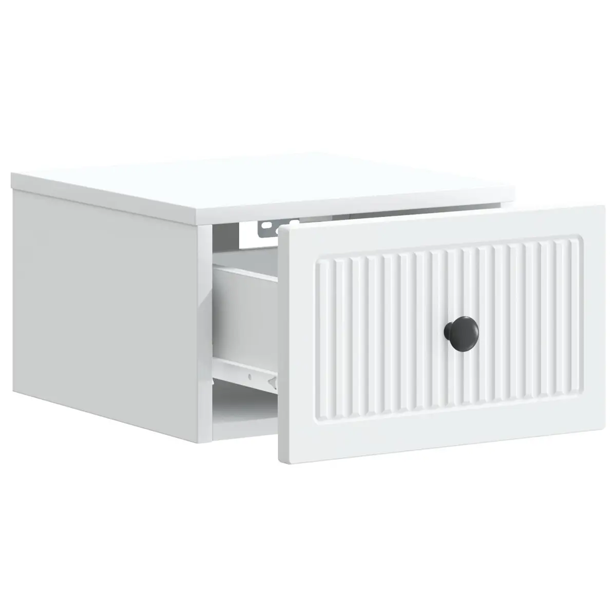 Wall-Mounted Bedside Cabinet with Drawer