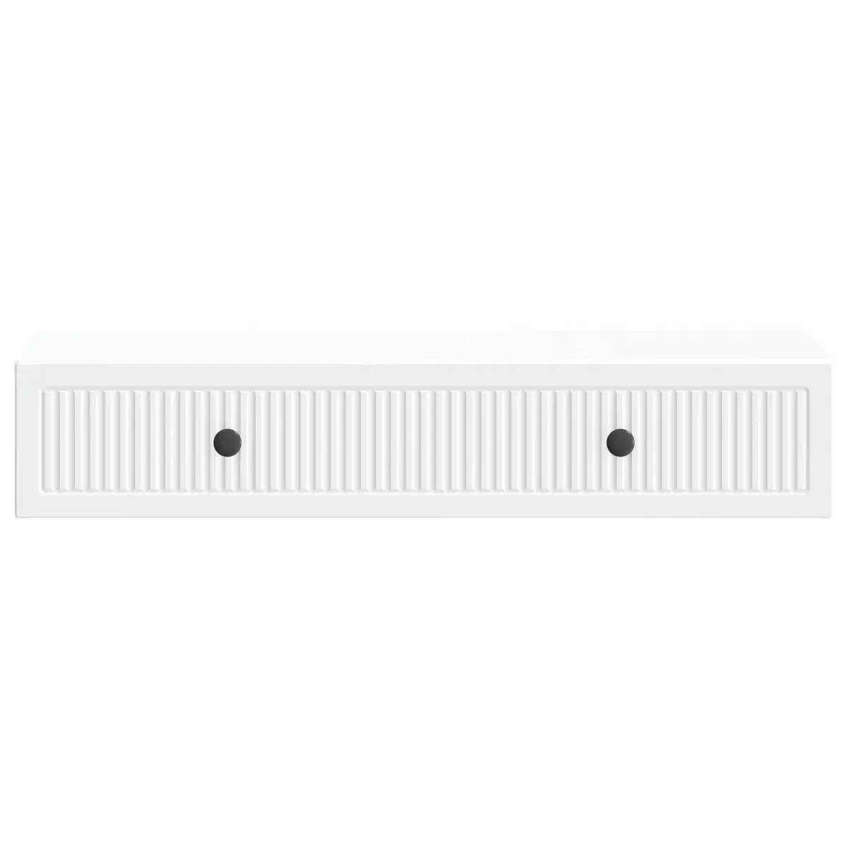 Wall-Mounted Storage Cabinet in White 87.5cm