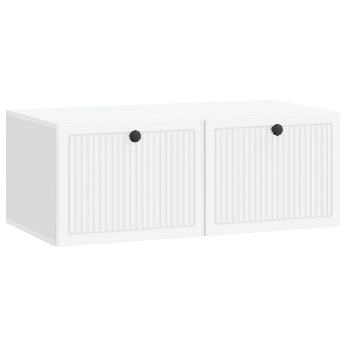 Wall-Mounted TV Cabinet Engineered Wood 78.5cm White