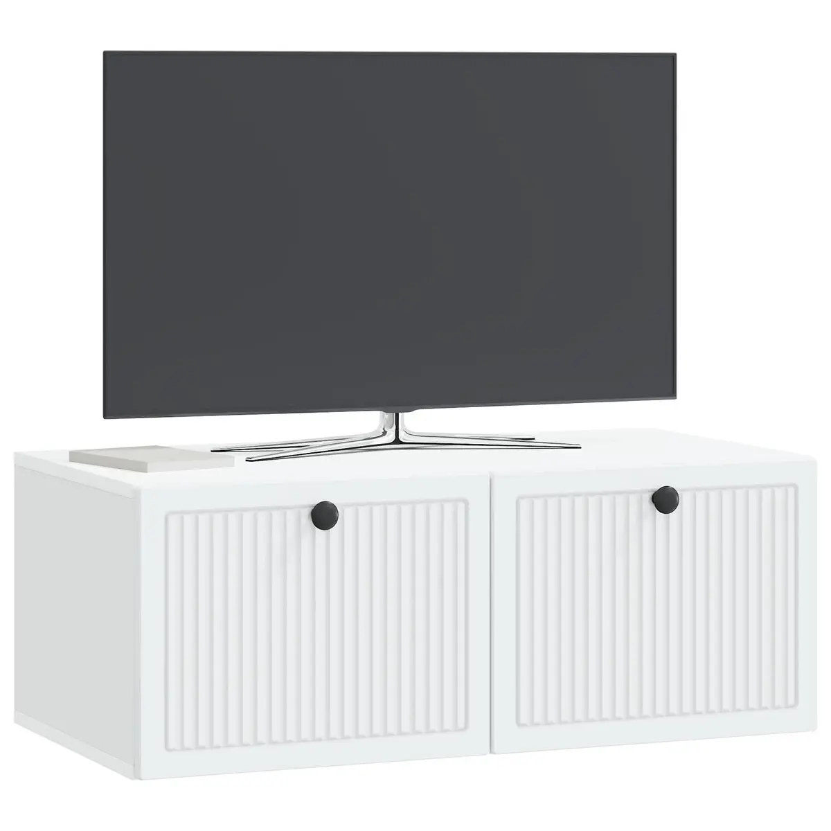 Wall-Mounted TV Cabinet Engineered Wood 78.5cm White