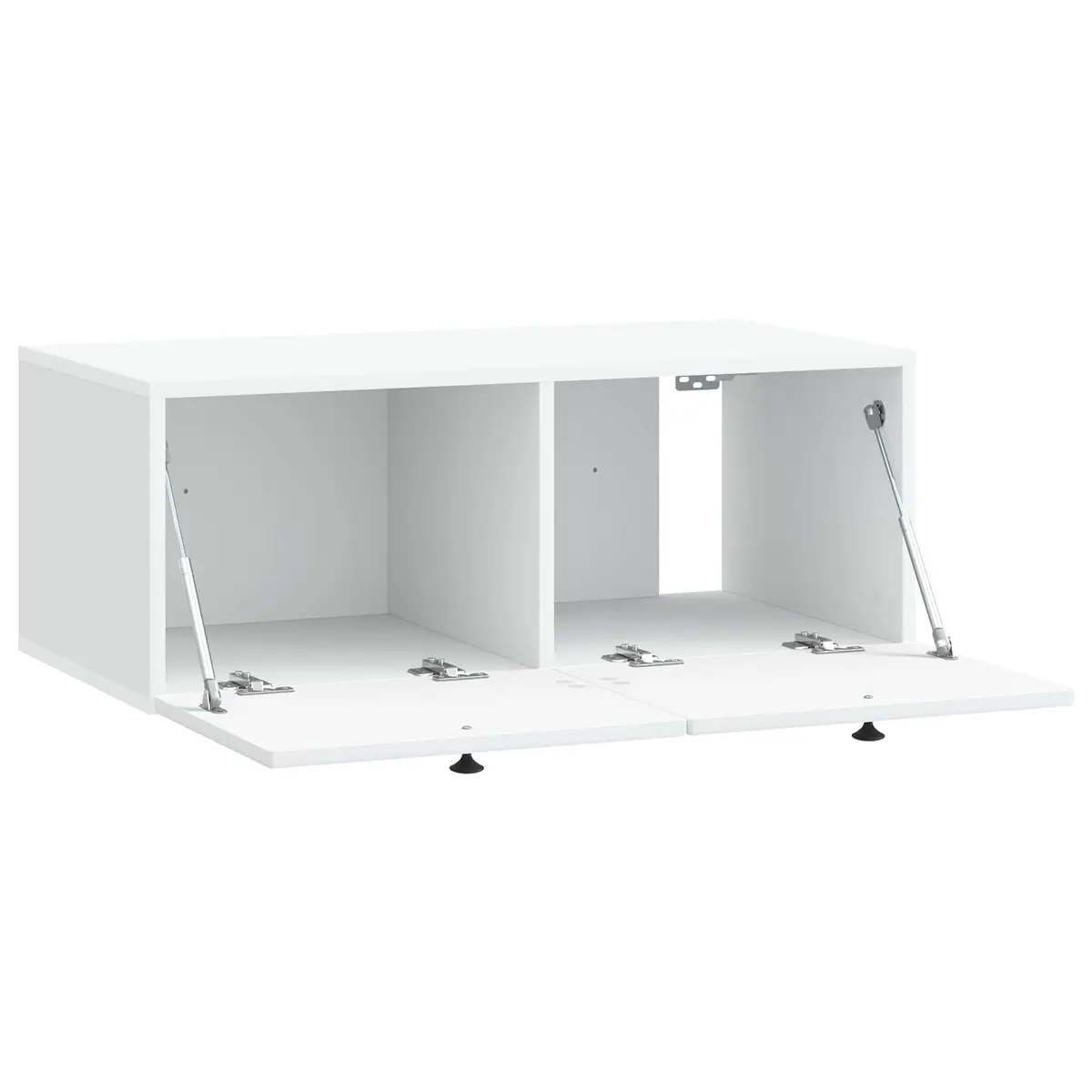 Wall-Mounted TV Cabinet Engineered Wood 78.5cm White