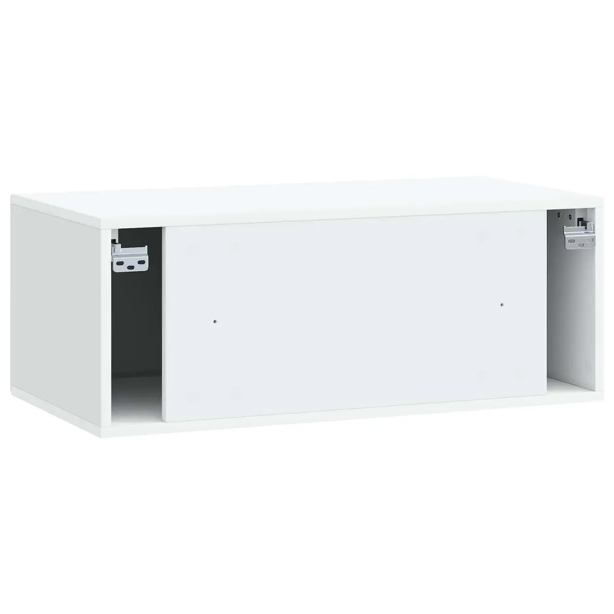 Wall-Mounted TV Cabinet Engineered Wood 78.5cm White