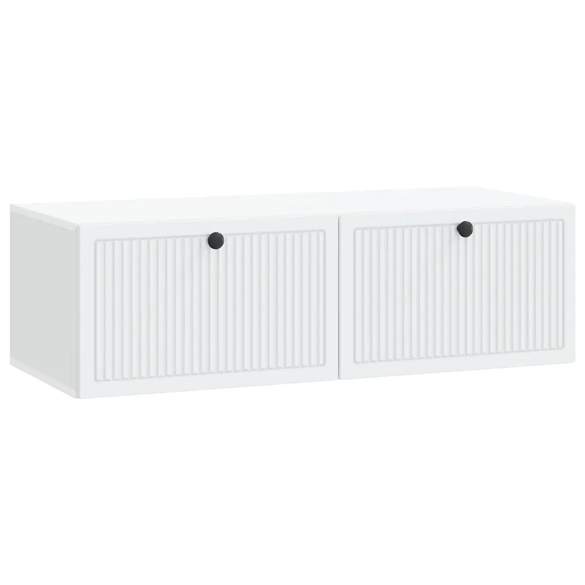 Wall-Mounted TV Cabinet Engineered Wood 98cm White