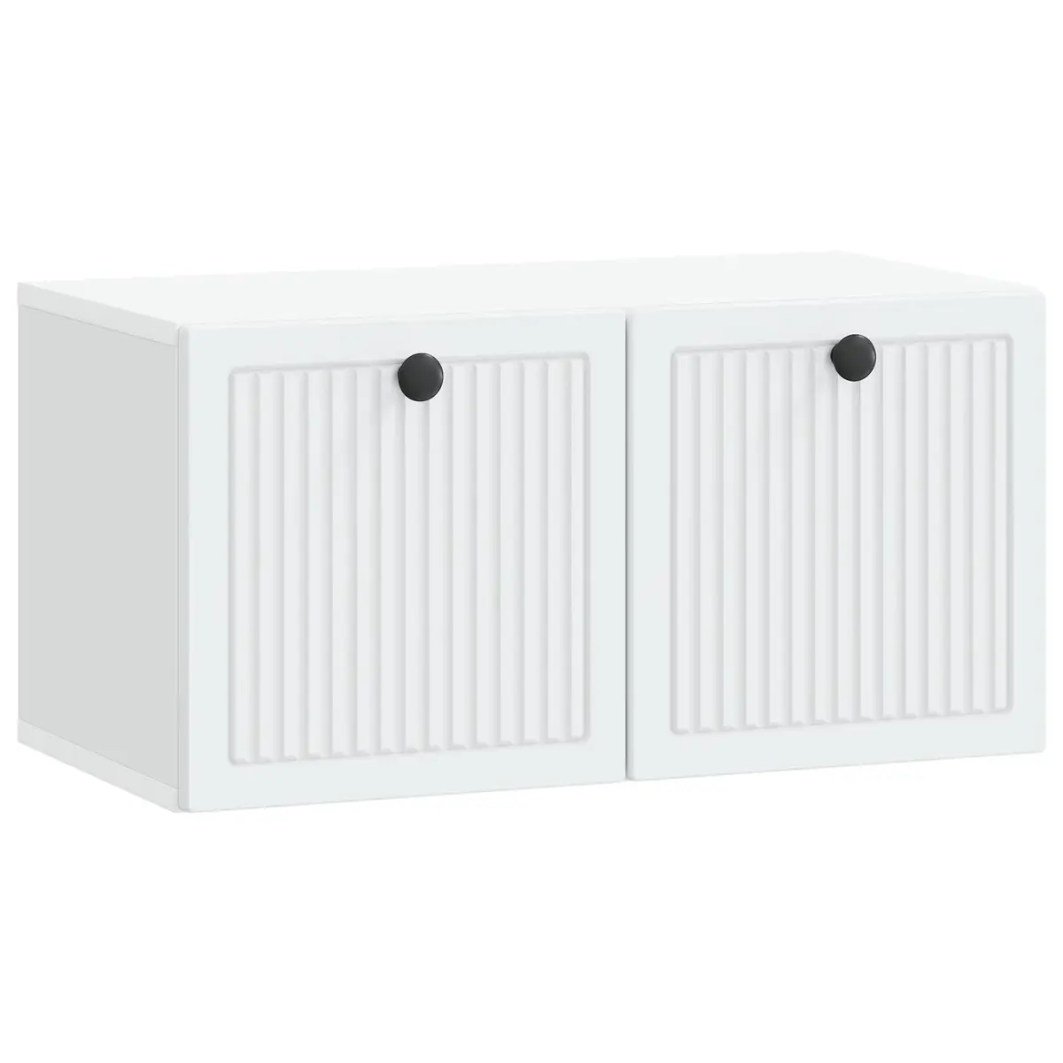 Wall-Mounted TV Cabinet Engineered Wood 59.5 x 31 x 30 cm White