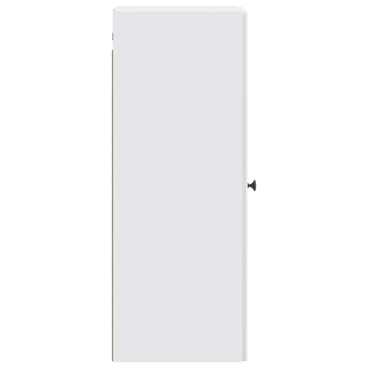 Wall-Mounted Storage Cabinet Engineered Wood 33 x 34.5 x 90 cm White