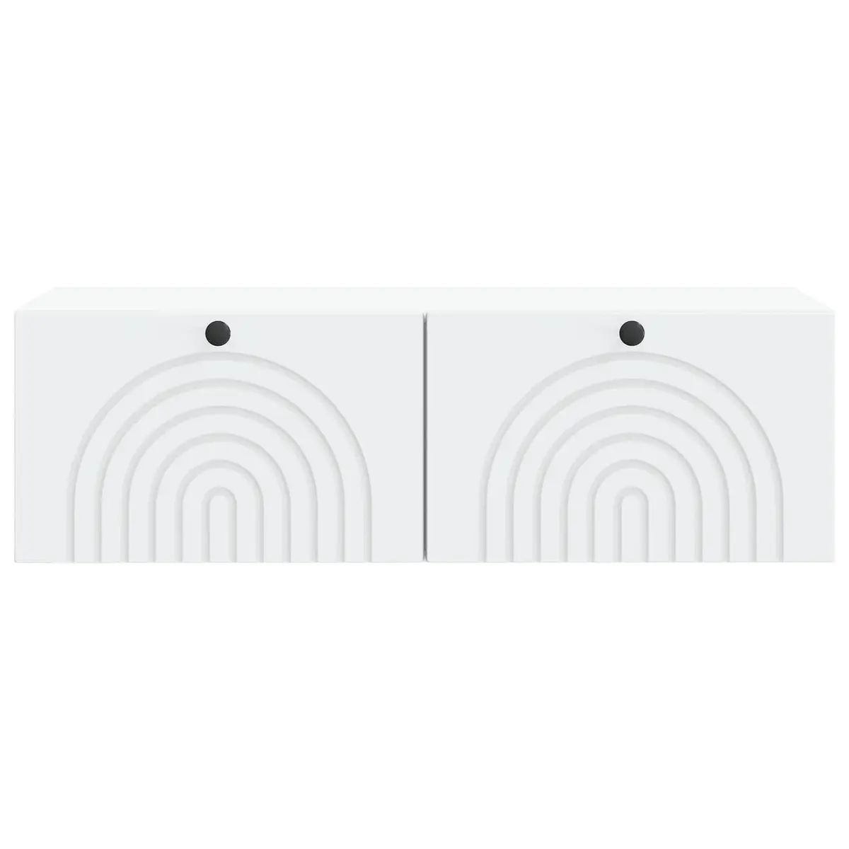 Wall-Mounted TV Cabinet Engineered Wood 99 x 41 x 30 cm White