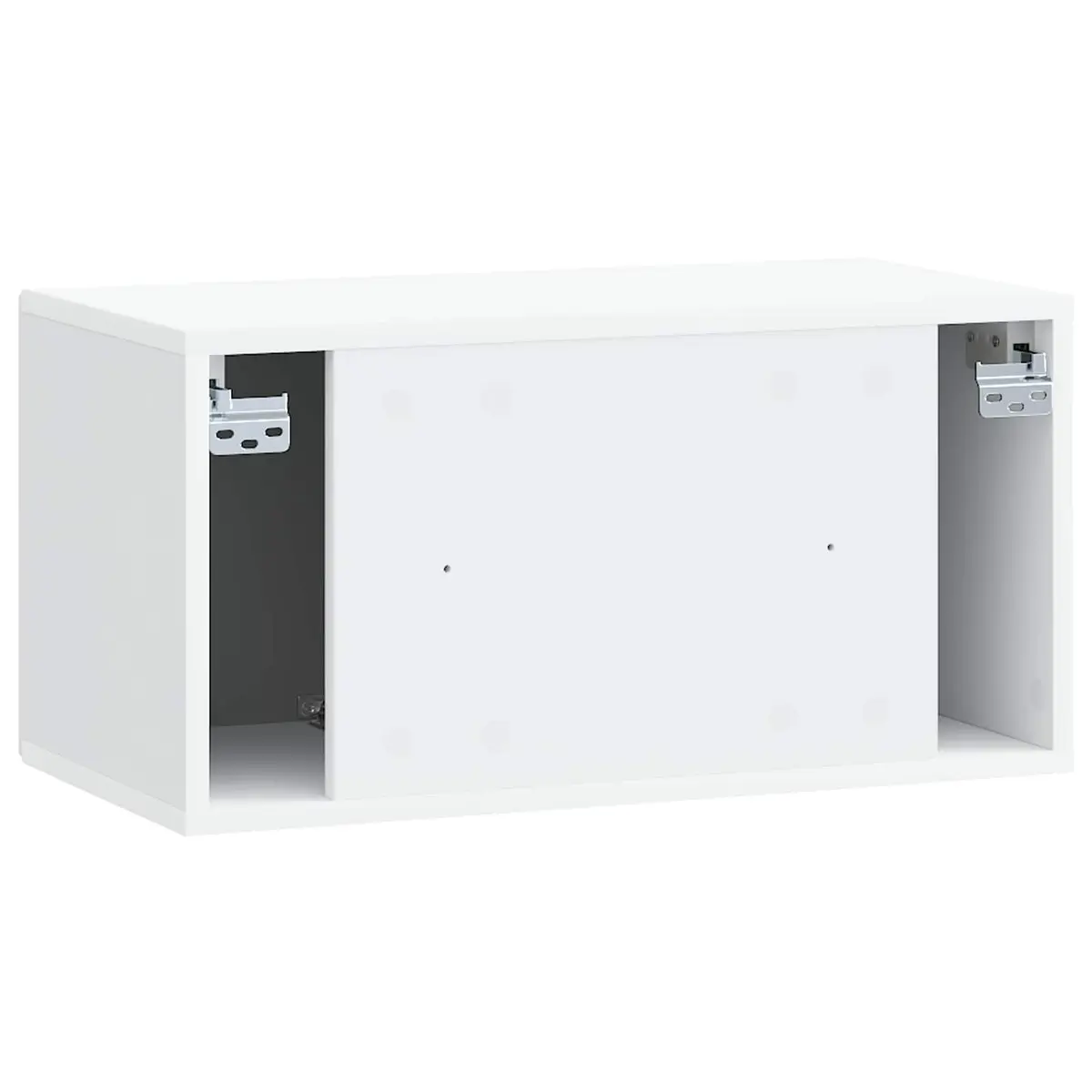 Wall-Mounted TV Cabinet Engineered Wood 59.5 x 31 x 30 cm White