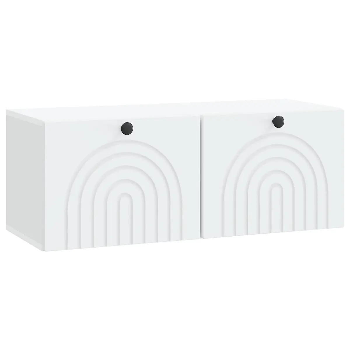 Wall-Mounted TV Cabinet Engineered Wood 78.5 x 31 x 30 cm White