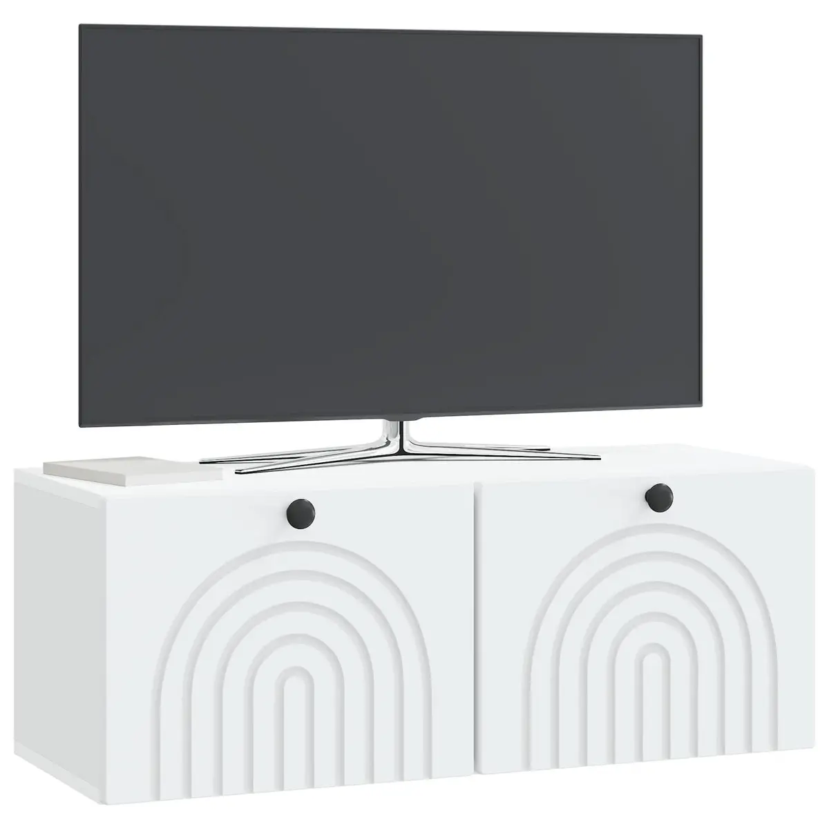 Wall-Mounted TV Cabinet Engineered Wood 78.5 x 31 x 30 cm White