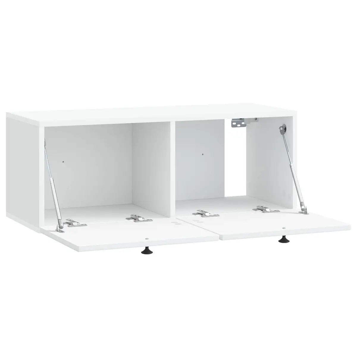 Wall-Mounted TV Cabinet Engineered Wood 78.5 x 31 x 30 cm White