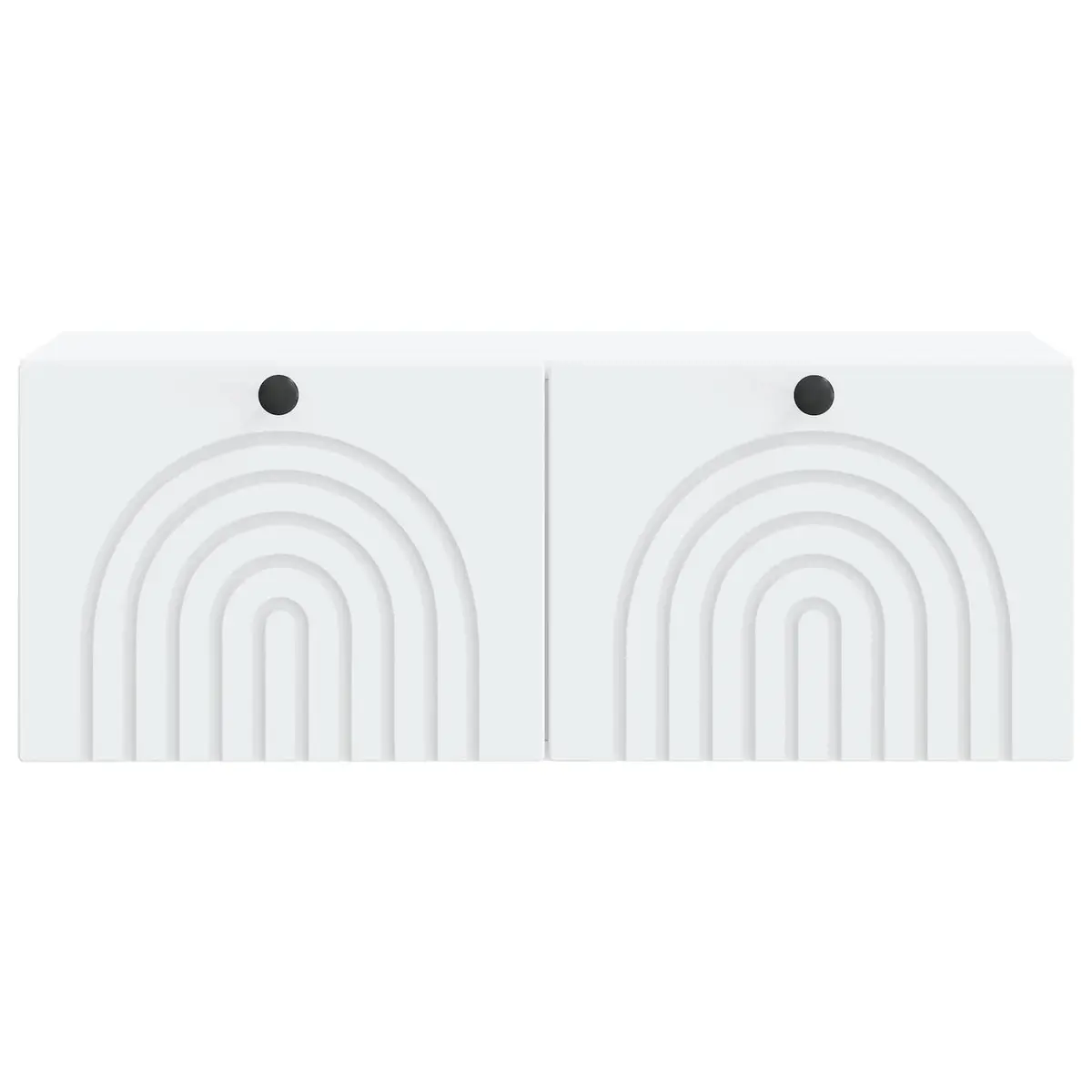 Wall-Mounted TV Cabinet Engineered Wood 78.5 x 31 x 30 cm White
