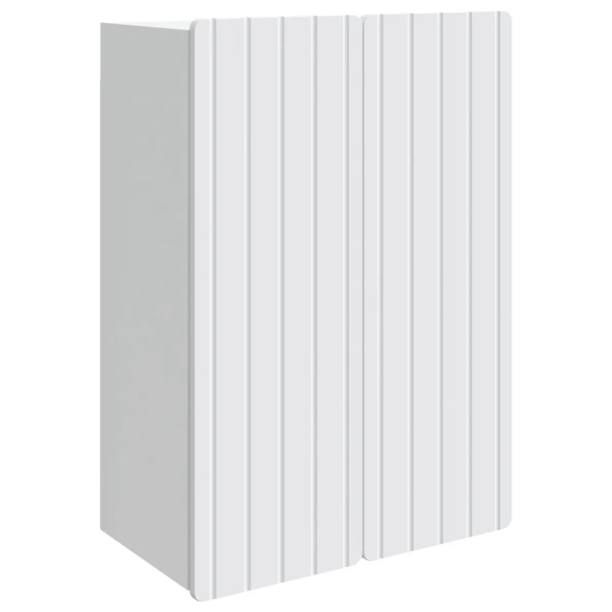 Wall-Mounted Storage Cabinet in White