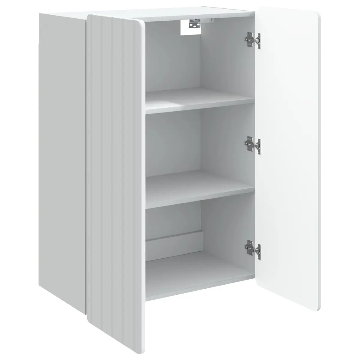 Wall-Mounted Storage Cabinet in White