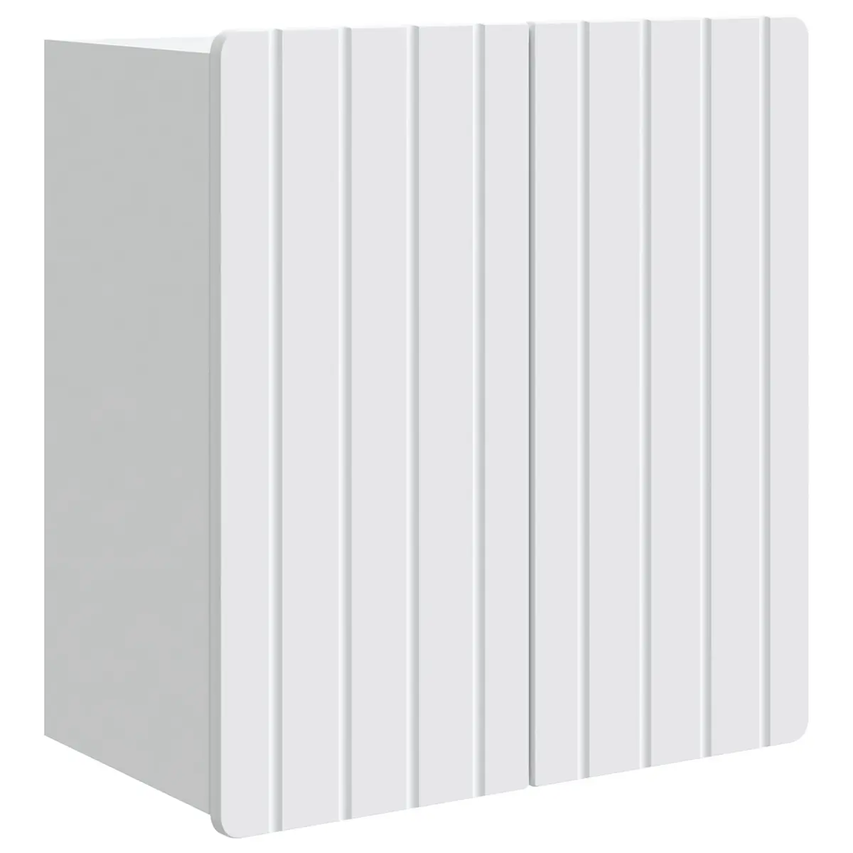 Wall-Mounted Storage Cabinet in White