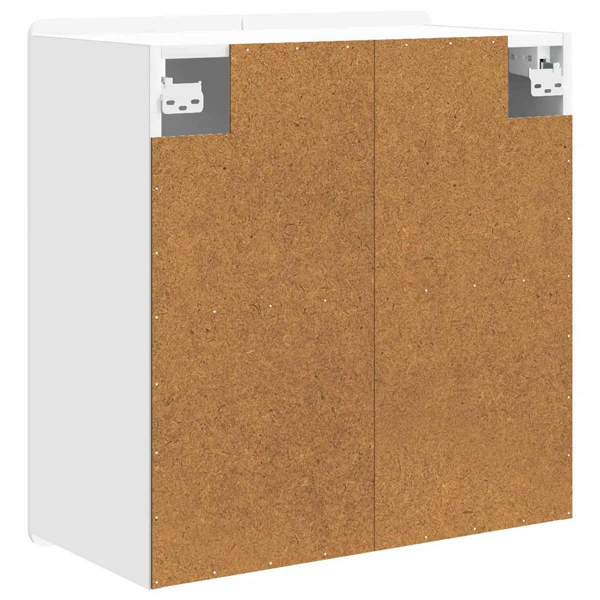 Wall-Mounted Storage Cabinet in White