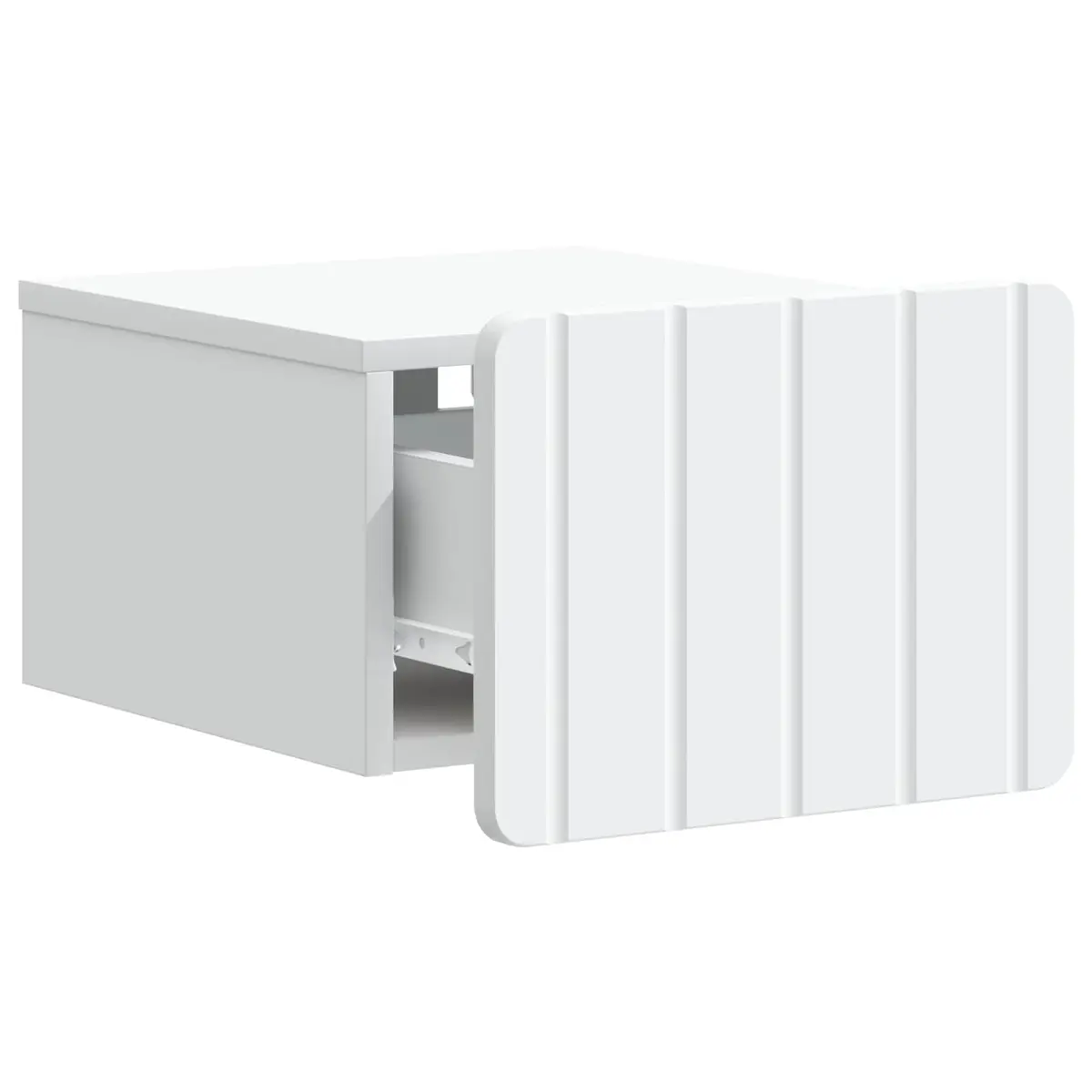Wall-Mounted Bedside Cabinet with Drawer