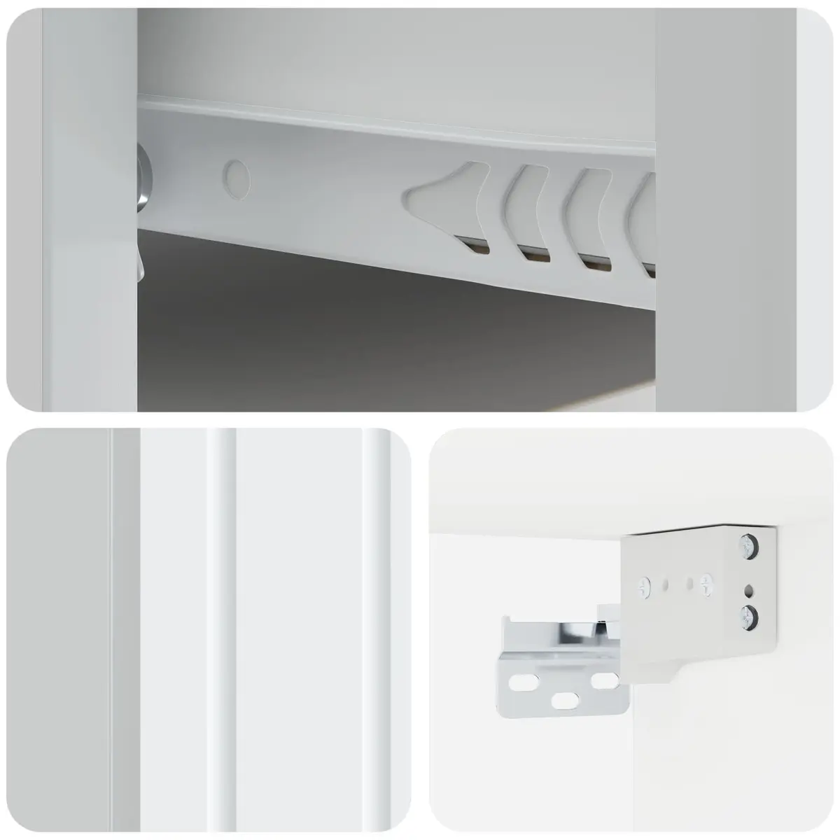 Wall-Mounted Bedside Cabinet with Drawer