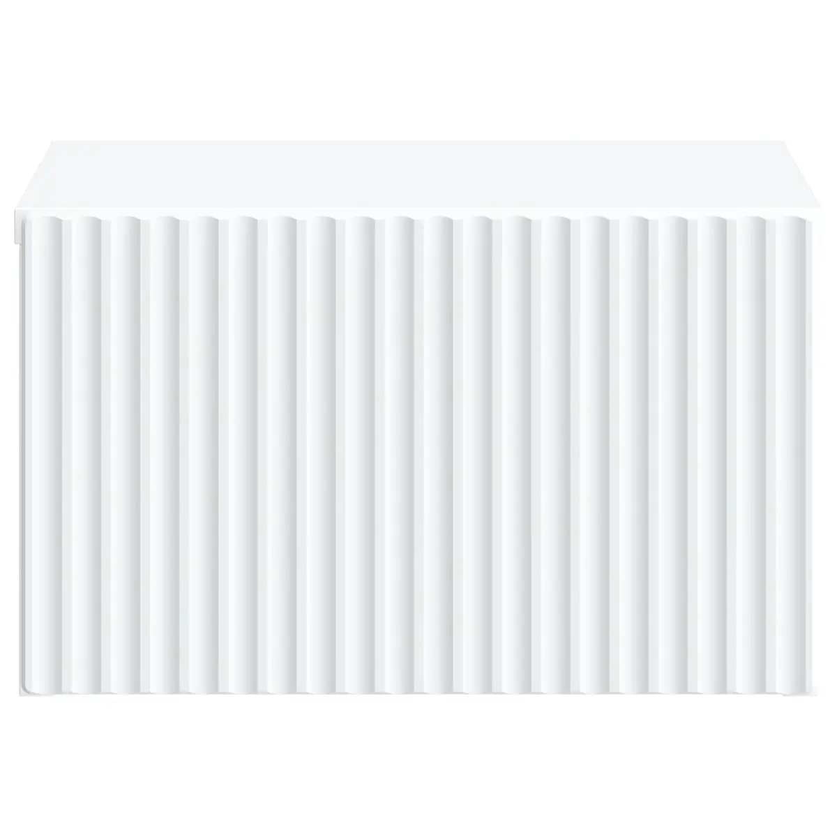 Wall-Mounted Bedside Cabinet Engineered Wood 33x34.5x20cm White