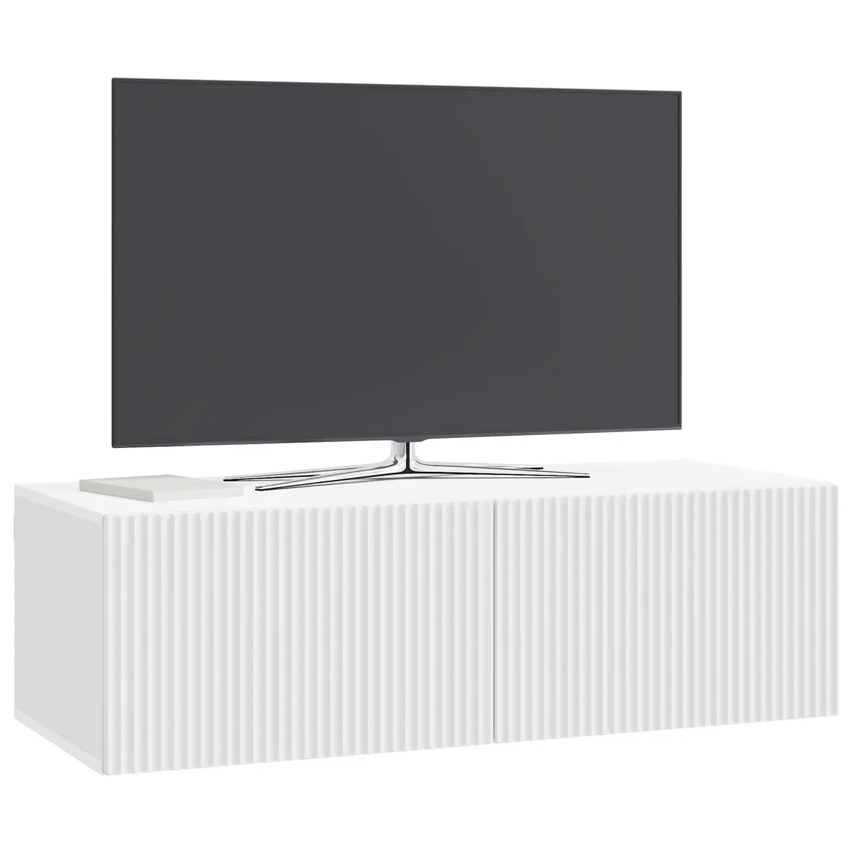 TV Cabinet Engineered Wood 98x41x30cm White