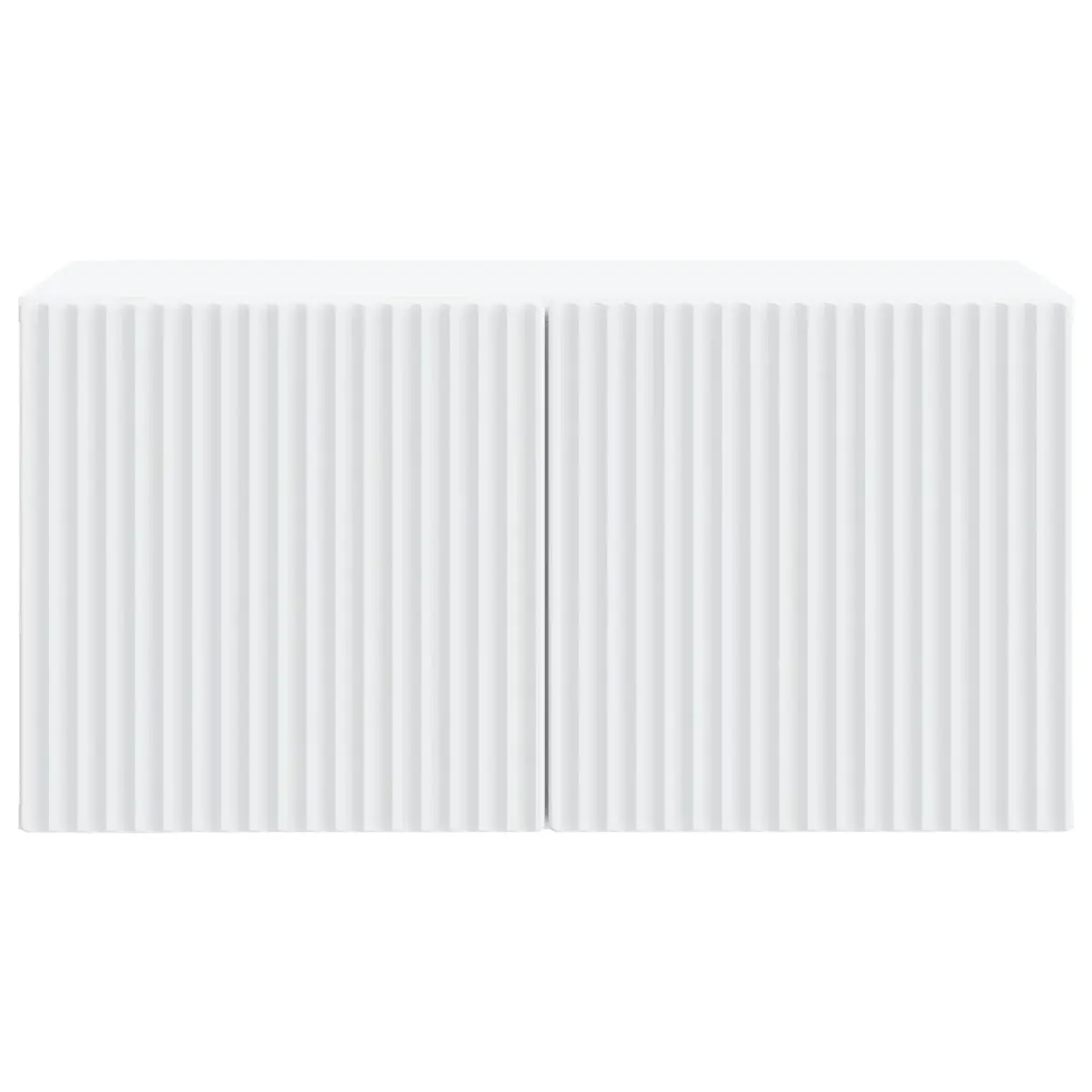 Wall-Mounted TV Cabinet Engineered Wood 59.5 x 31 x 30 cm White