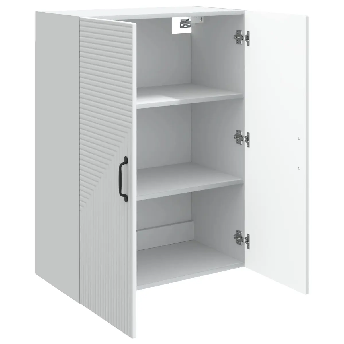 White Wall-Mounted Storage Cabinet for Home