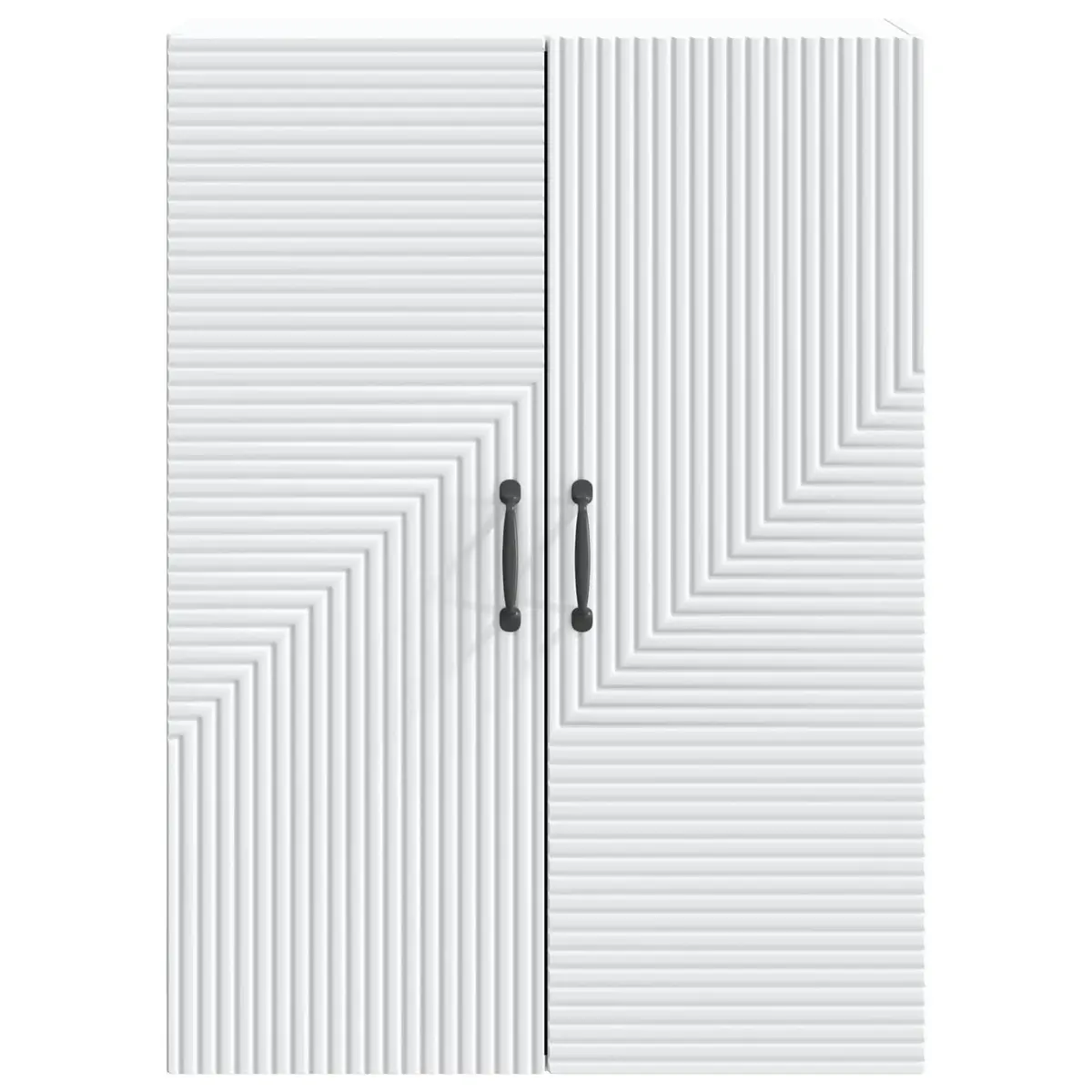 White Wall-Mounted Storage Cabinet for Home