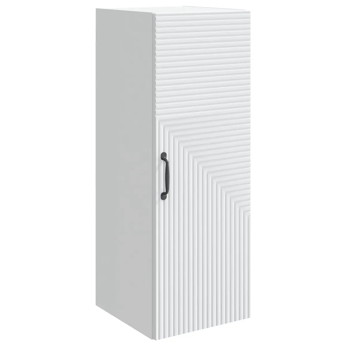 Wall-Mounted Storage Cabinet in White