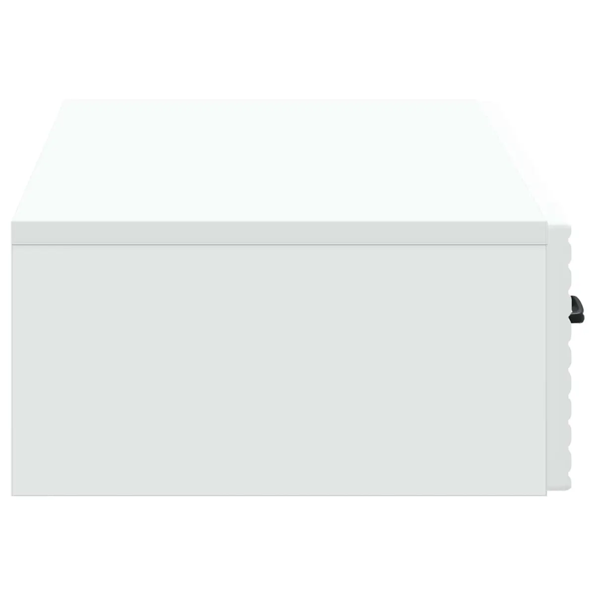 Wall-Mounted Side Table with Storage Drawer