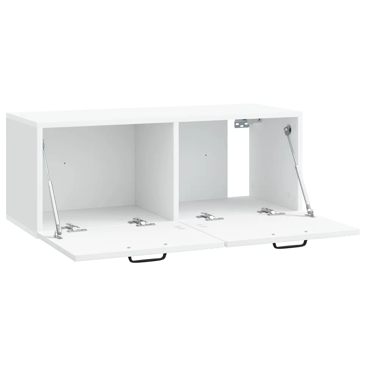 Wall-Mounted TV Cabinet Engineered Wood 78.5 x 31 x 30cm White