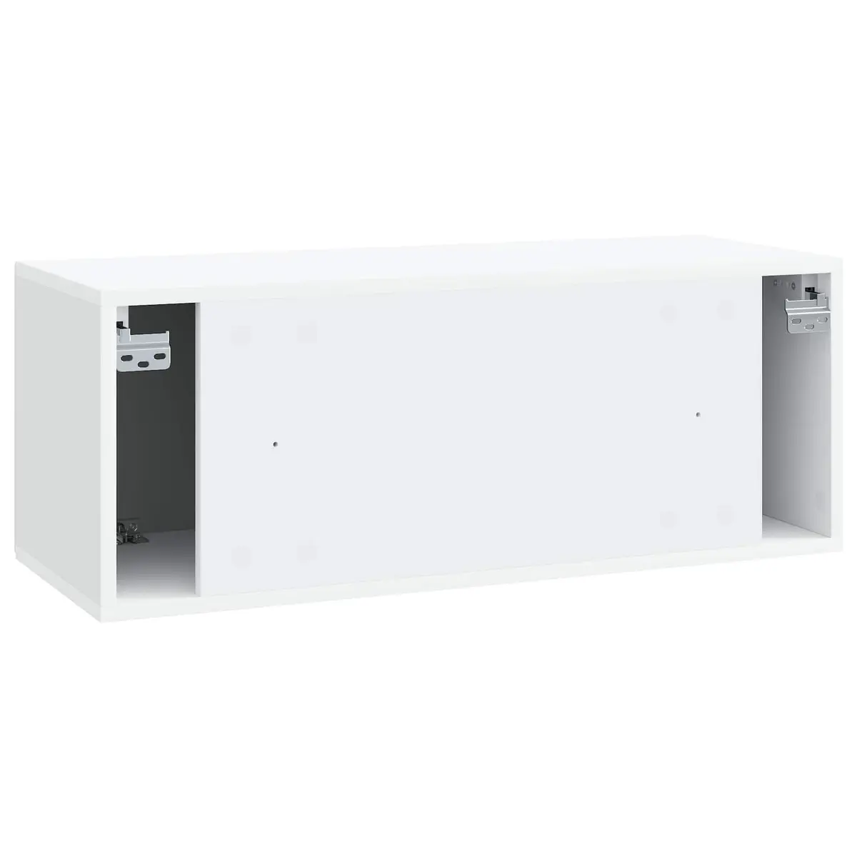 Wall-Mounted TV Cabinet Engineered Wood 78.5 x 31 x 30cm White