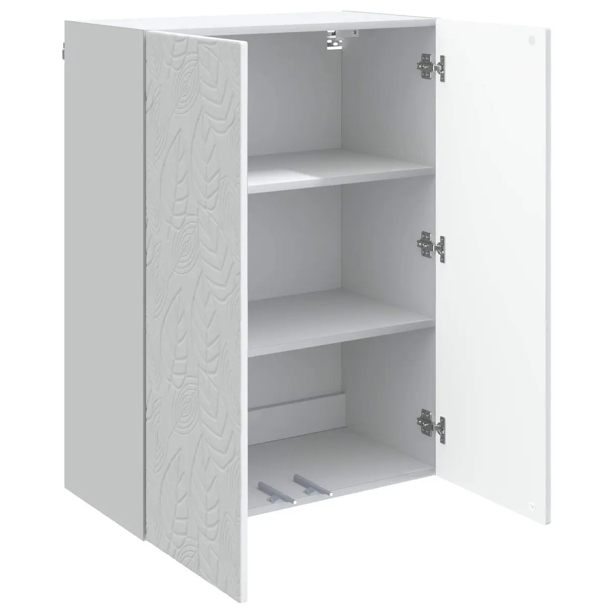 Wall-Mounted Storage Cabinet in White