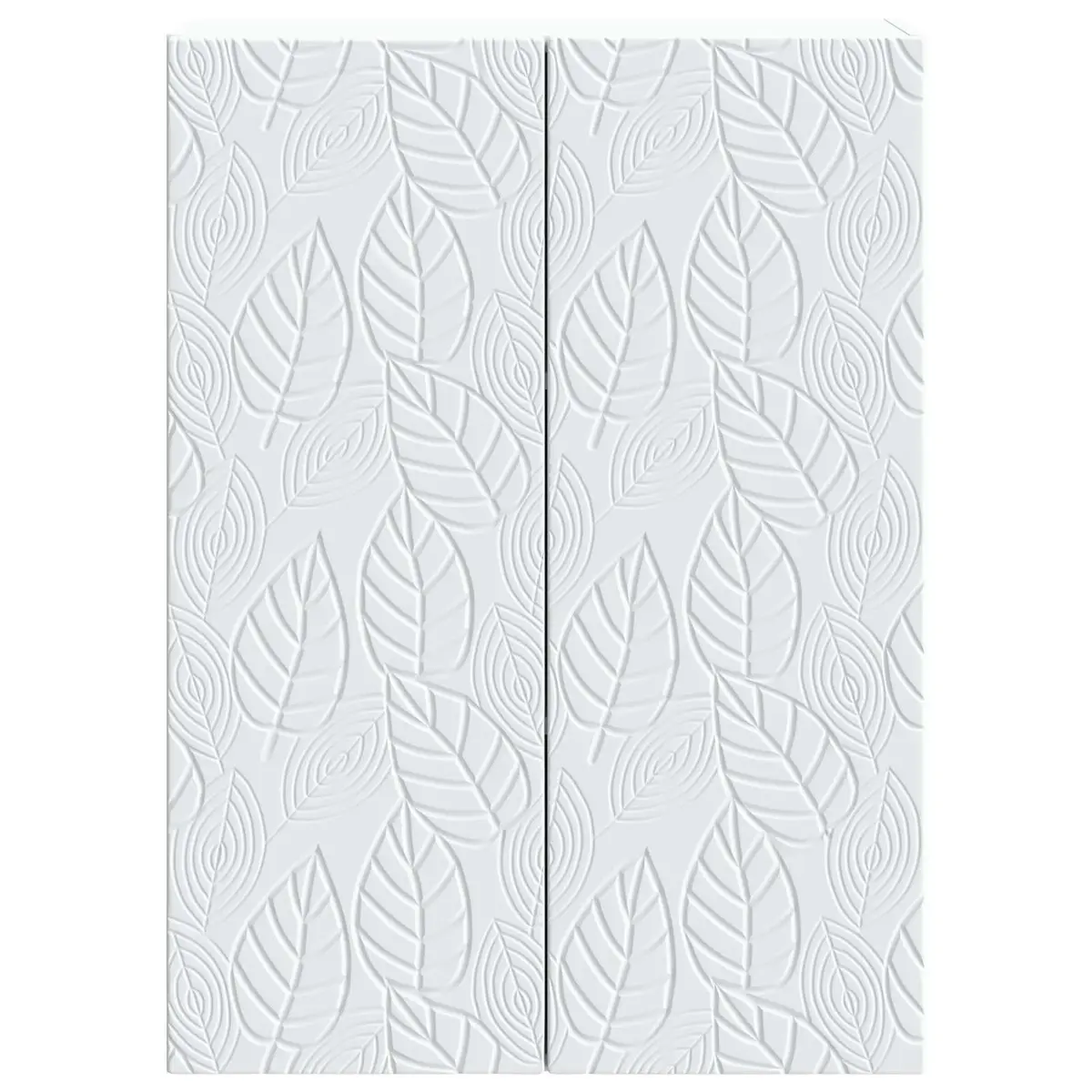 Wall-Mounted Storage Cabinet in White
