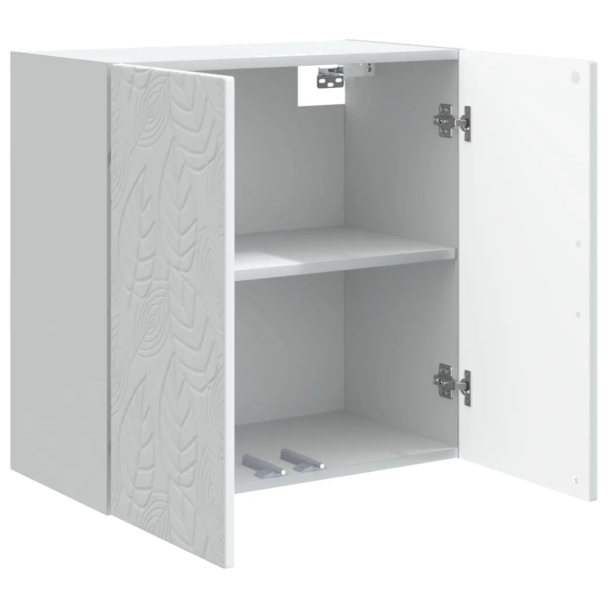 Wall-Mounted Cabinet Engineered Wood 59x31x60cm White