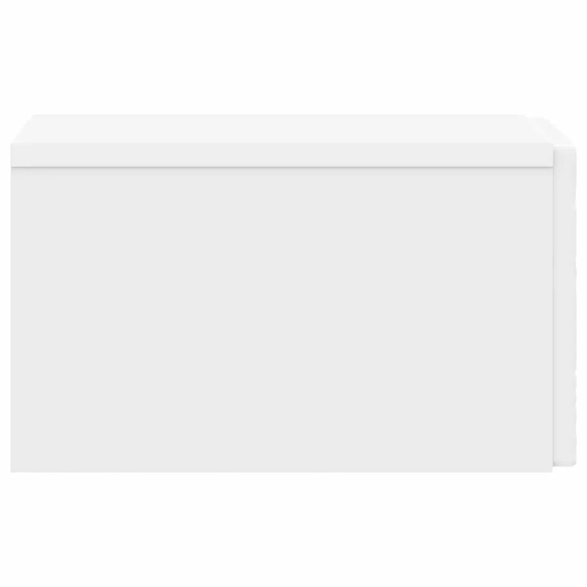 Wall-Mounted Bedside Cabinet with Storage Drawer