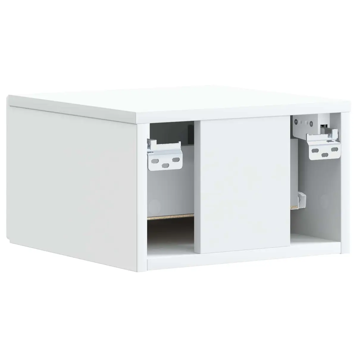 Wall-Mounted Bedside Cabinet with Storage Drawer