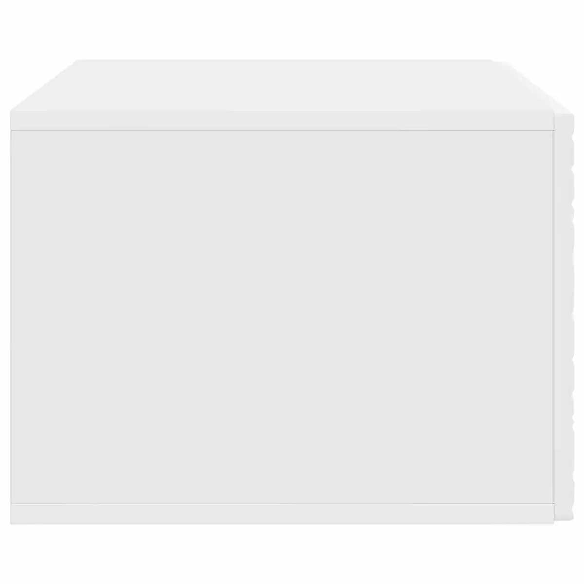 Wall-Mounted TV Cabinet in White 59.5 x 31 cm