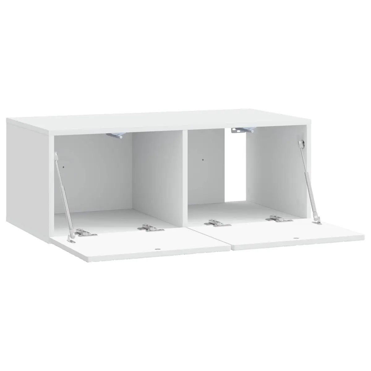 Wall-Mounted TV Cabinet with Storage Solutions