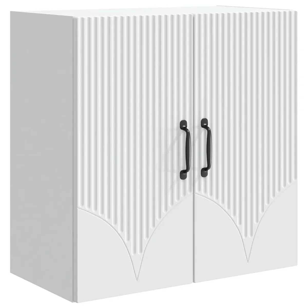 Wall-Mounted Storage Cabinet in White
