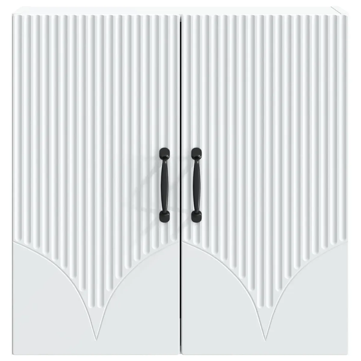 Wall-Mounted Storage Cabinet in White