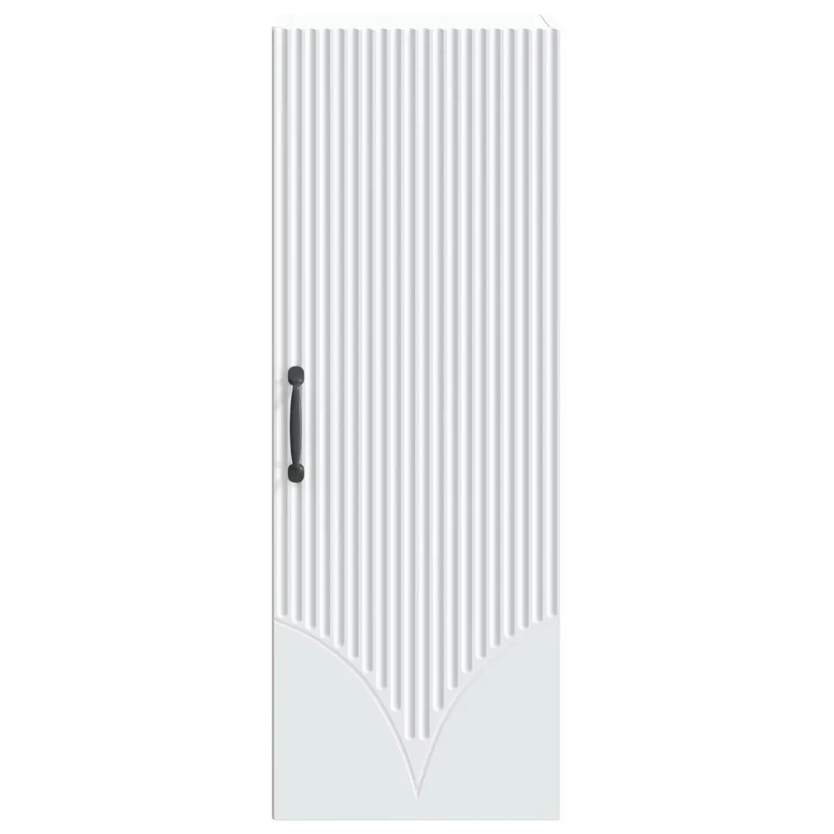 Wall-Mounted Storage Cabinet in White Finish
