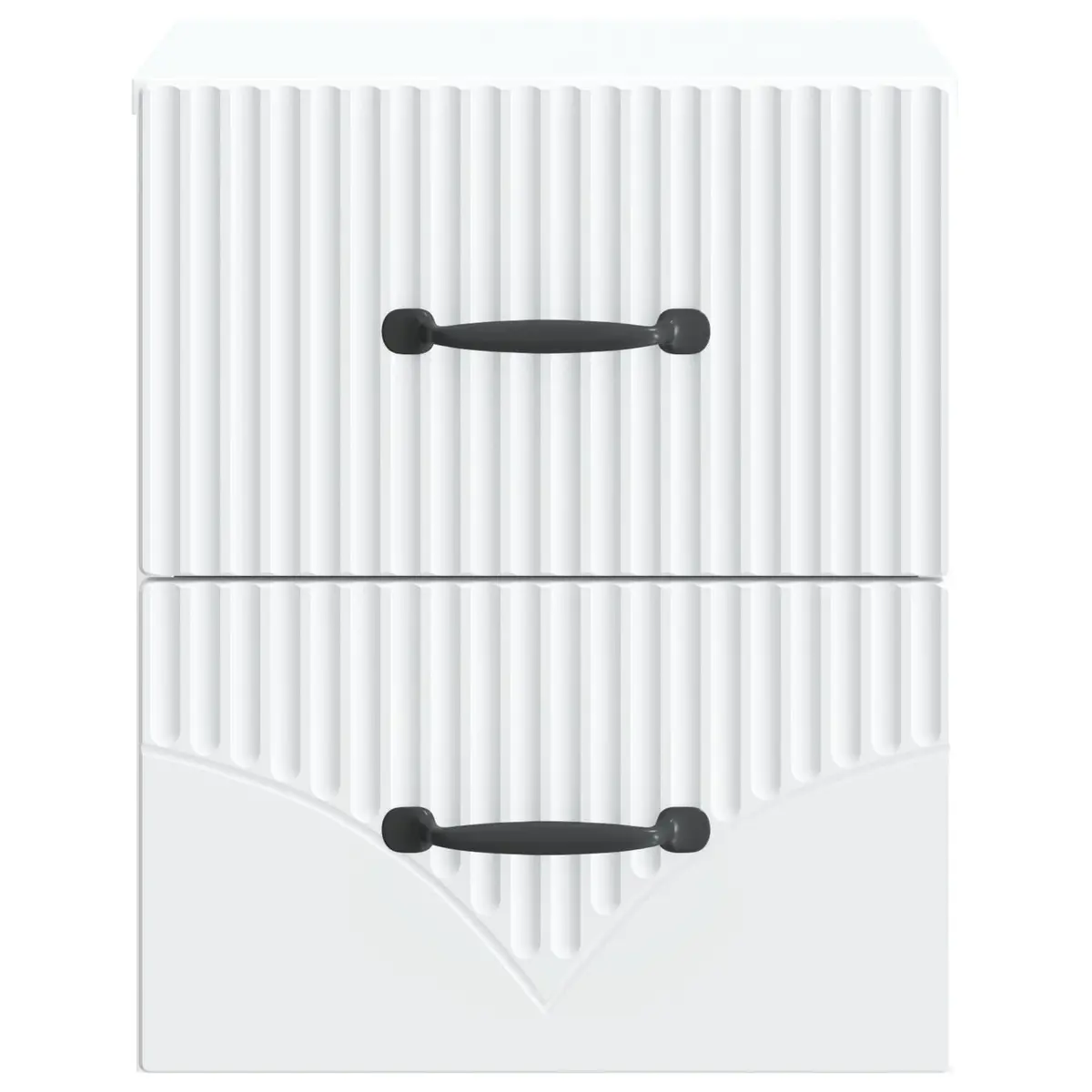 Wall-Mounted Bedside Cabinet with Storage