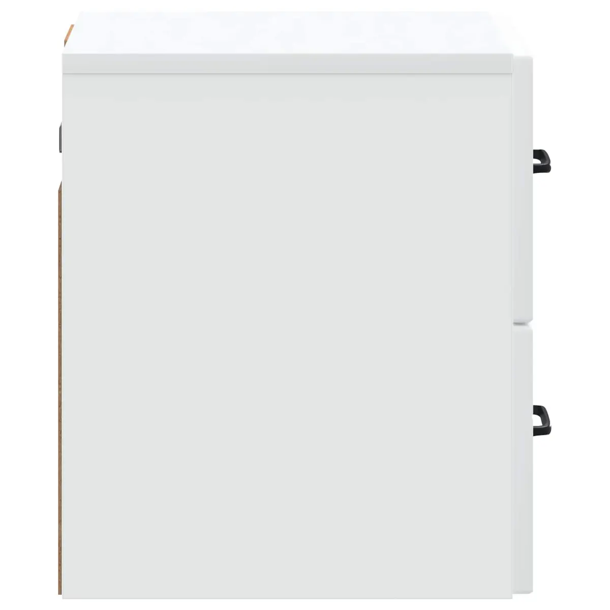 Wall-Mounted Bedside Cabinet with Storage